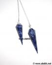 Sodalite Facetted Pendulum